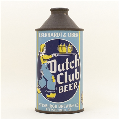 Dutch Club Beer Eberhardt Ober Cone Top Can