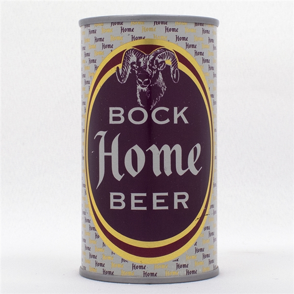 Home Bock Beer Flat Top Can  83-14