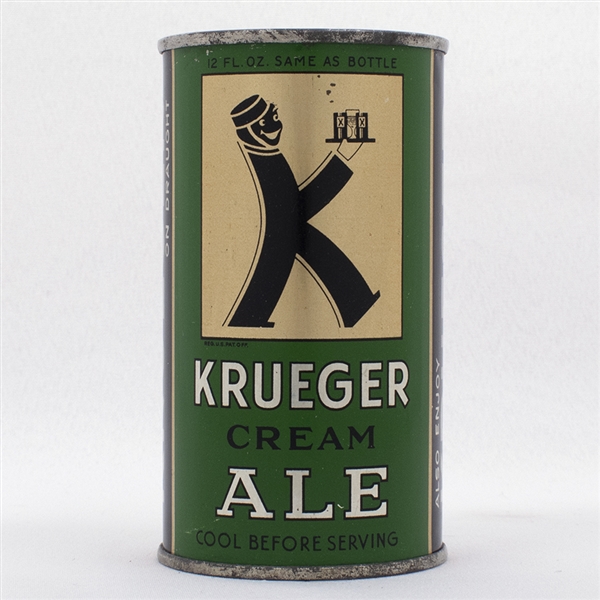 Krueger Cream Ale Medium Opener Flat Top  89-27