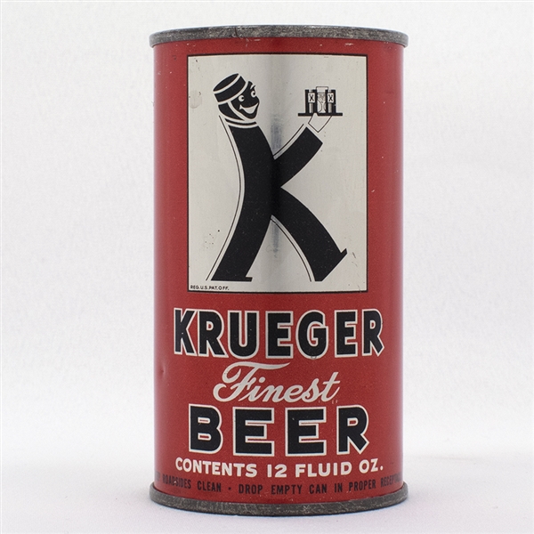 Krueger Finest Beer Flat Top Can  90-11