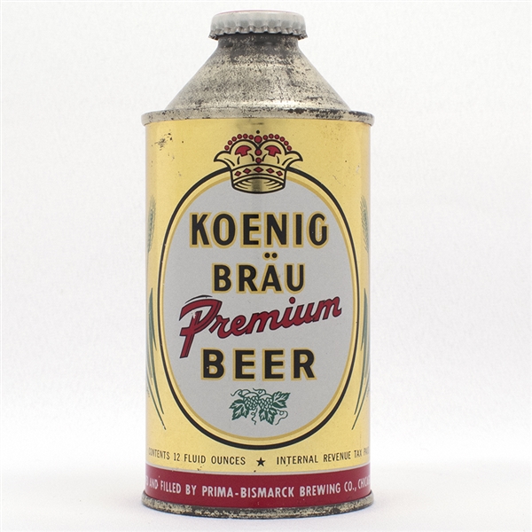 Koenig Brau Beer Cone Top Can  171-29