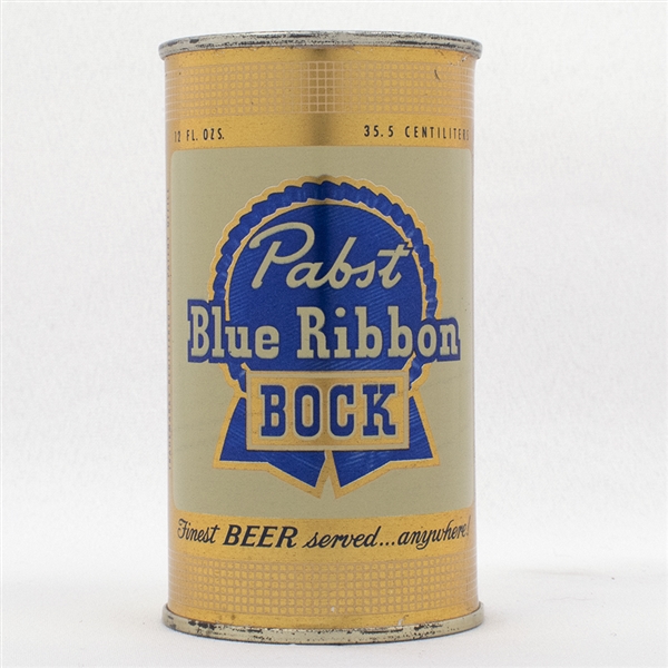 Pabst Blue Ribbon Bock Flat Top Beer Can  110-22