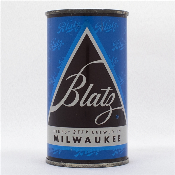 Blatz Beer Blue Holiday Series Flat Top  39-12