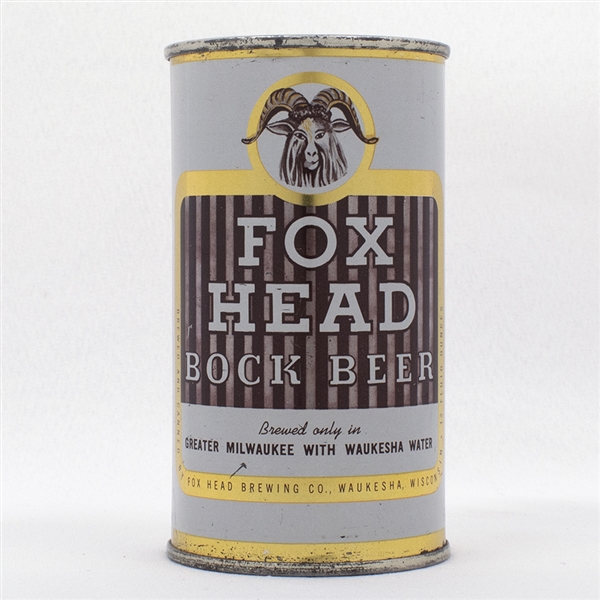 Fox Head Bock Beer WAUKESHA  66-16