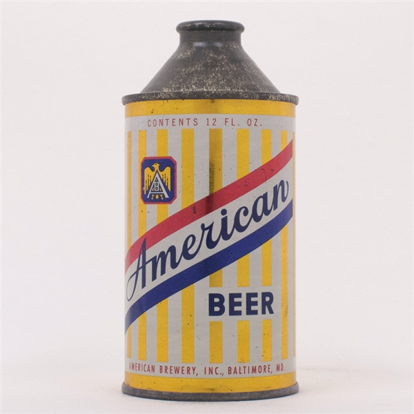 American Beer Cone Top Can 150-17
