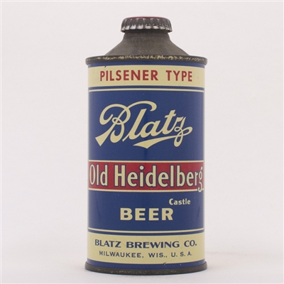 Blatz Heidelberg Castle Beer Cone 153-17