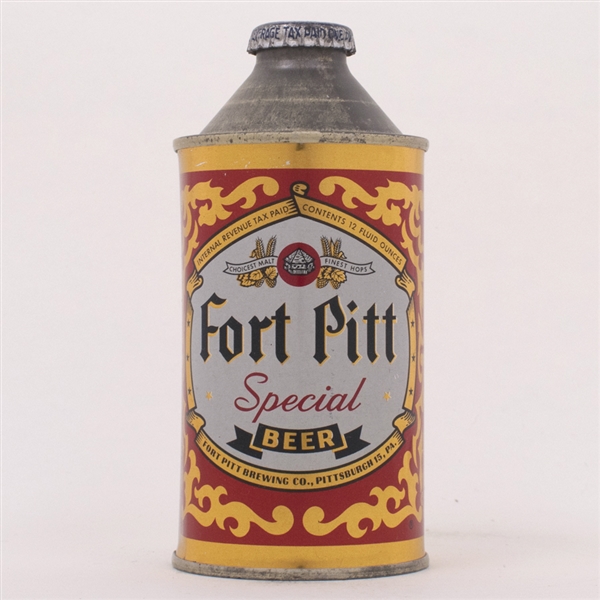 Fort Pitt Special Beer Cone Top 163-12
