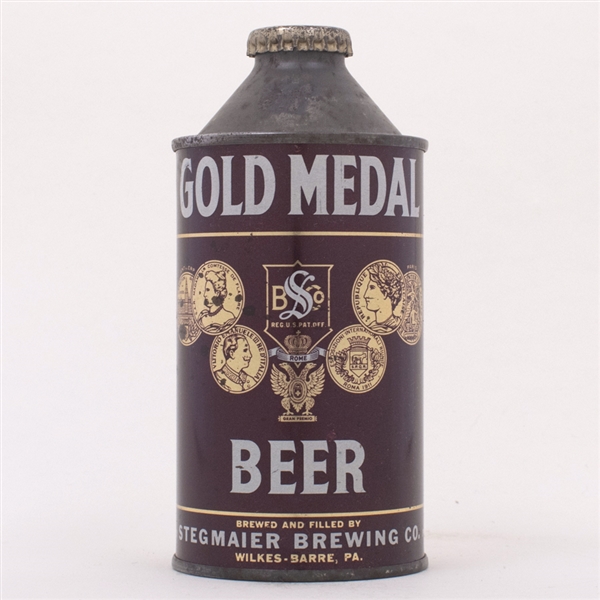 Gold Medal Beer Cone Top Can 165-29