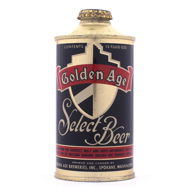 Golden Age Select Beer Cone Can 166-10