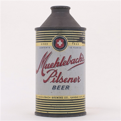 Muehlebach Lager Beer Cone Top 174-12