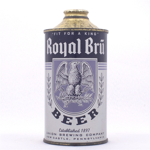 Royal Bru Cone Top Beer Can 182-27
