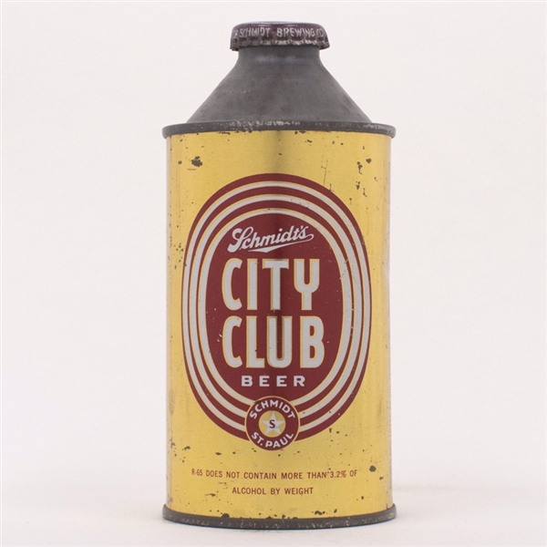 Schmidts City Club Beer Cone Top 184-12