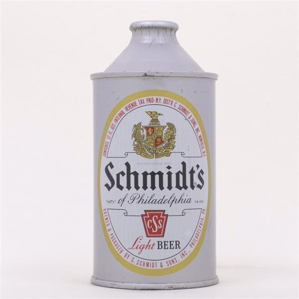Schmidts Light Beer Flat Bottom 185-4