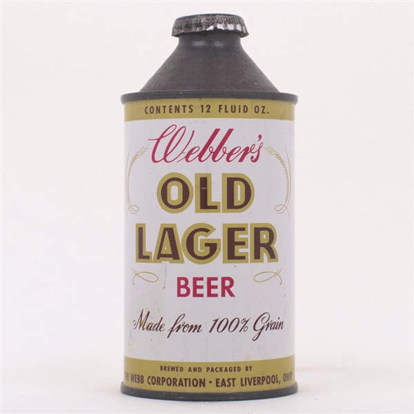 Webbers Old Lager Beer Cone 188-26