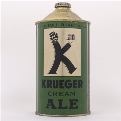 Krueger Cream Ale Quart Cone 213-11