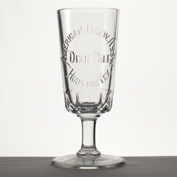 American Brew Assoc Dixie Pre-Prohibition Embossed Glass