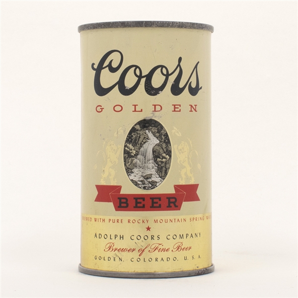 Coors Golden Beer RED BANNER 51-19