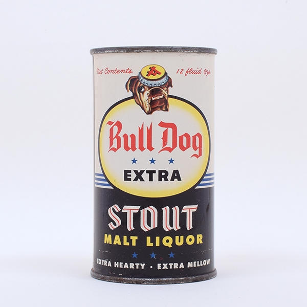 Bull Dog Stout Malt Liquor Flat Top 45-23