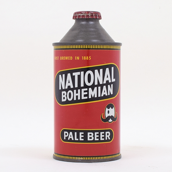 National Bohemian Beer Cone Top 175-8