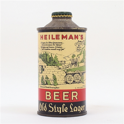 Heilemans Old Style Lager Cone Top 177-8