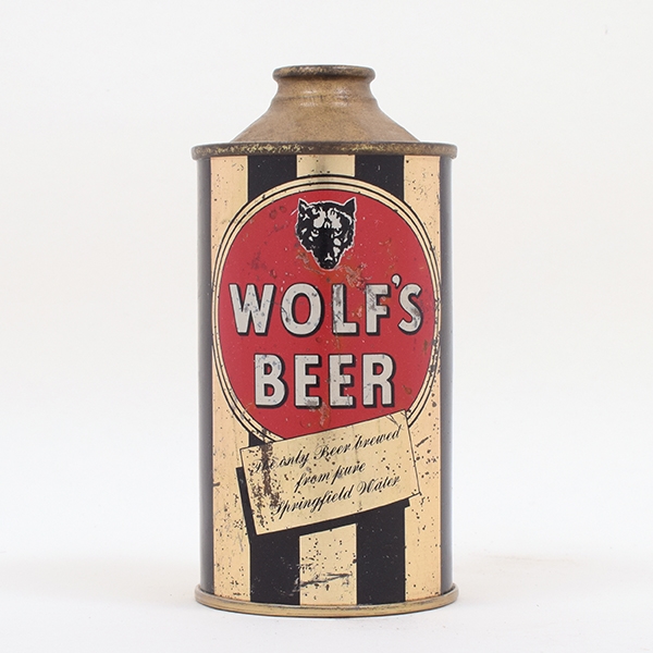 Wolfs Beer Cone Top 189-16