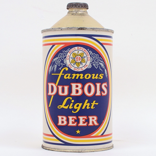 DuBois Beer Quart Cone Top EXCEPTIONAL 206-18