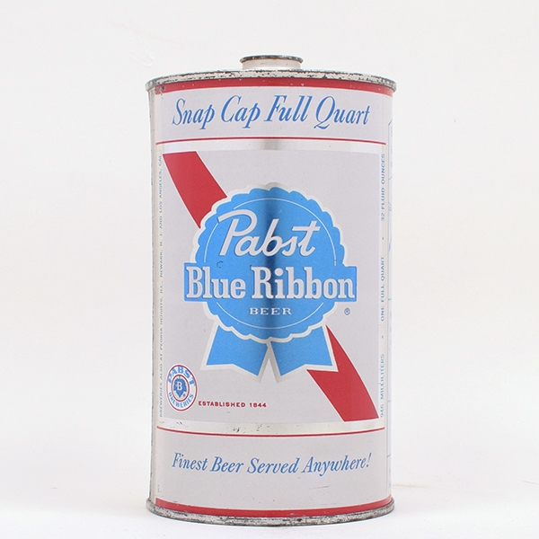 Pabst Blue Ribbon Snap Cap Quart 217-6