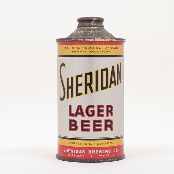 Sheridan Beer Cone Top 185-12