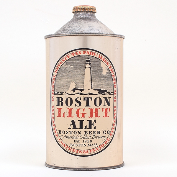 Boston Light Ale Quart Cone Top 203-16