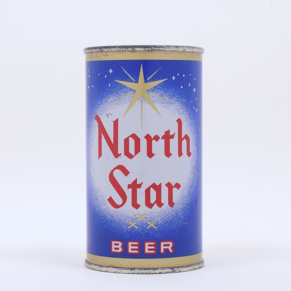 North Star Beer ENAMEL Flat Top Unlisted