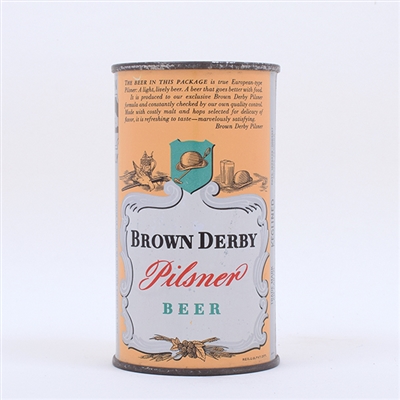 Brown Derby Beer OI Flat Top 42-31