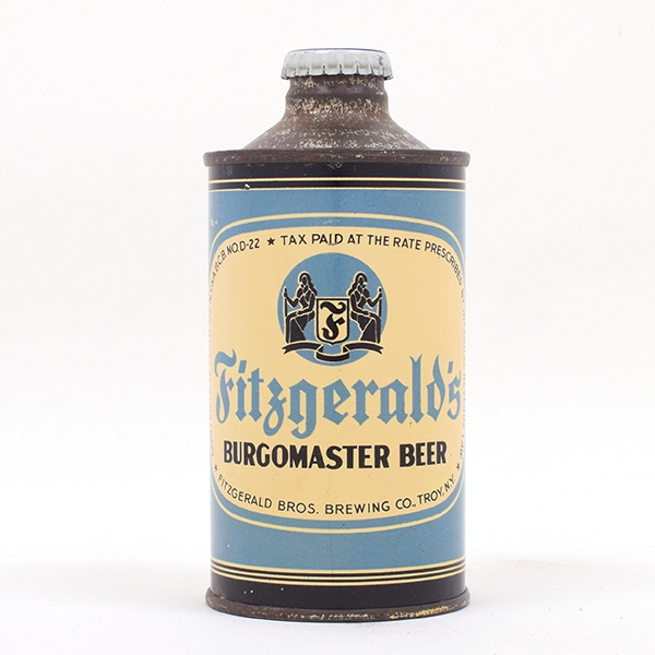 Fitzgeralds Burgomaster Beer J-spout Cone Top 163-4