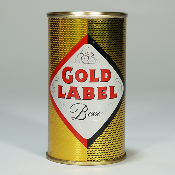 Gold Label Beer Can Walter Brewing 72-1