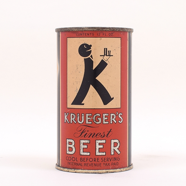 Kruegers Finest Beer Baldy OI Flat Top 90-4