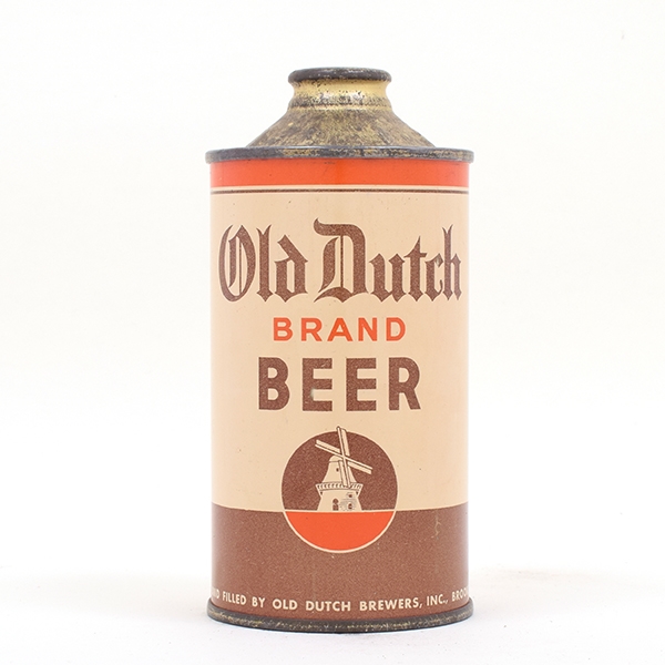 Old Dutch Beer Cone Top UNLISTED