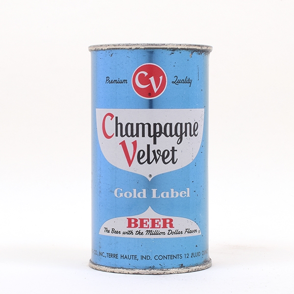 Champagne Velvet Set Can Lt Blue 48-39