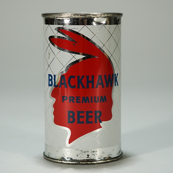 Blackhawk Native American Beer Can LEISY 38-36