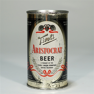 Tivoli Aristocrat Beer Can IRTP 138-33