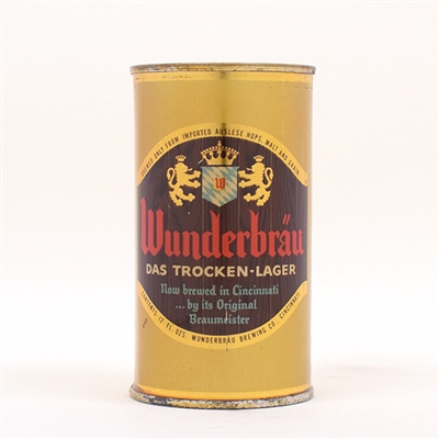 Wunderbrau Beer Flat Top 146-37