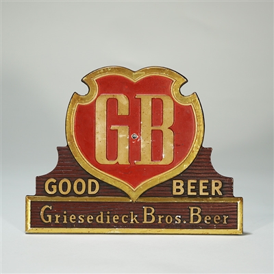 Griesidieck Bros Good Beer Composite Sign