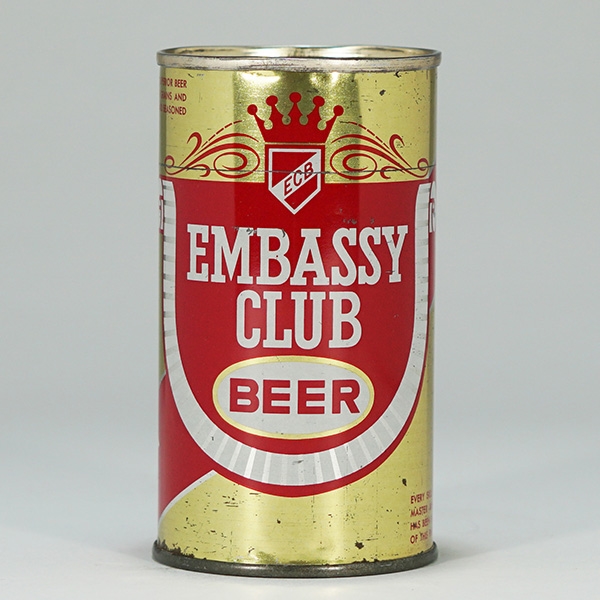 Embassy Club Beer Can Metropolis 59-35