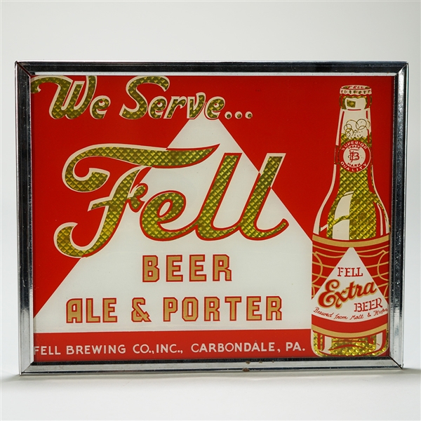 Fell Beer Ale Porter Bottle ROG Sign