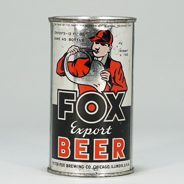 Fox EXPORT Beer OI 289 Flat Top 64-37