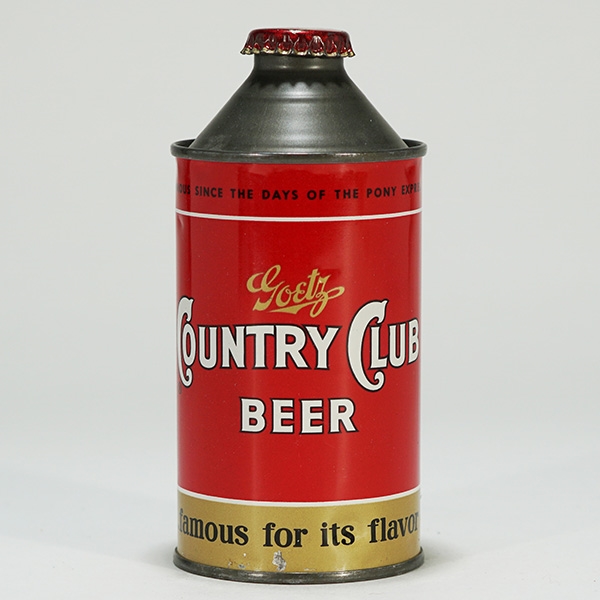 Goetz Country Club Beer Cone 165-19