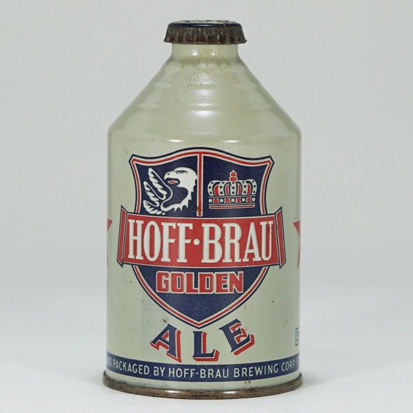 Hoff-Brau Ale DULL GRAY Crowntainer 195-16