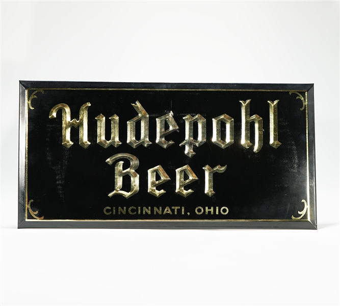 Hudepohl Beer Debossed TOC Sign