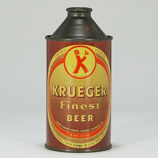 Krueger Finest Beer Cone Top Can 172-7