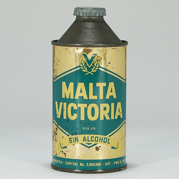 Malta Victoria Cone Top Beer Can