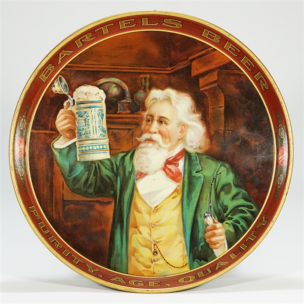Bartels Beer Pre-prohibition Serving Tray
