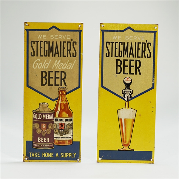 Stegmaiers Beer Tack-Up Doorpush Set